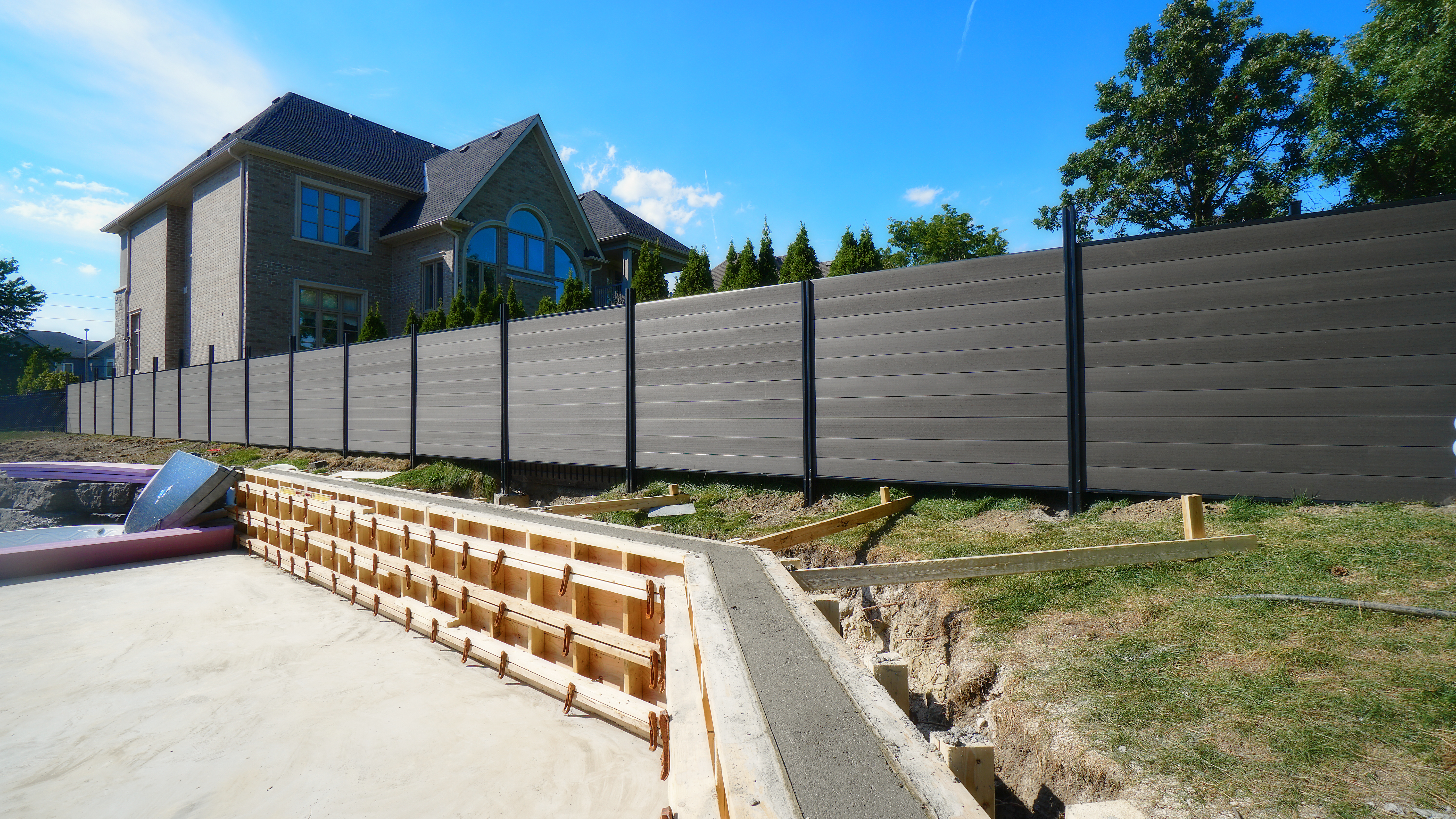 Composite Fence Aluminum Posts Oakville